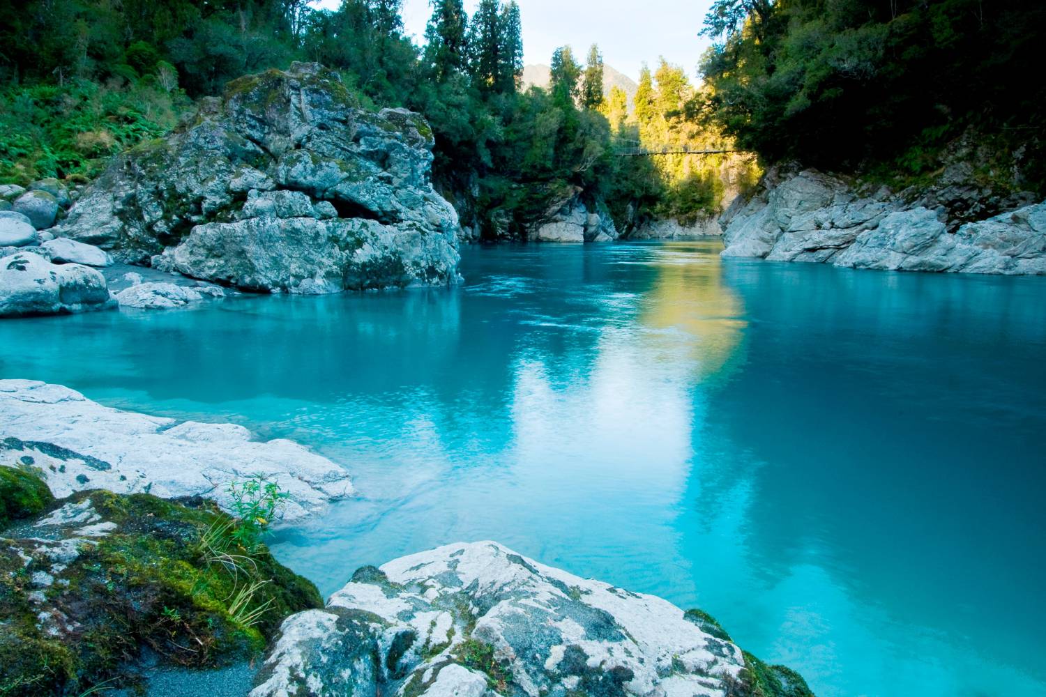 Hokitika Gorge near Hokitika.